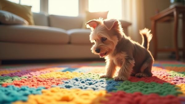 Stimulez l'esprit de votre chien avec un tapis de fouille